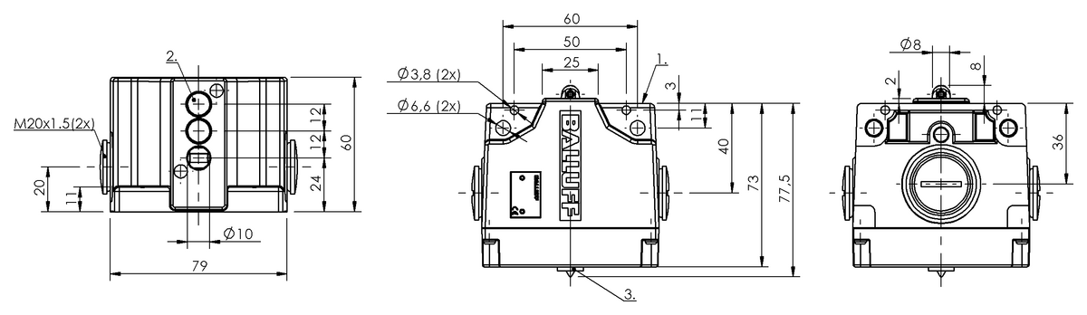 Multiple-position cam switches with mixed connections