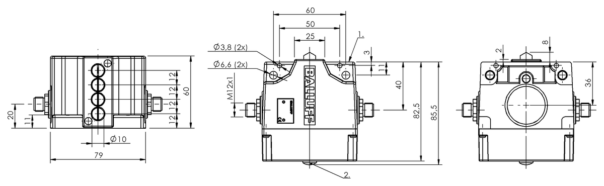 Mekanik çok konumlu limit sviçler