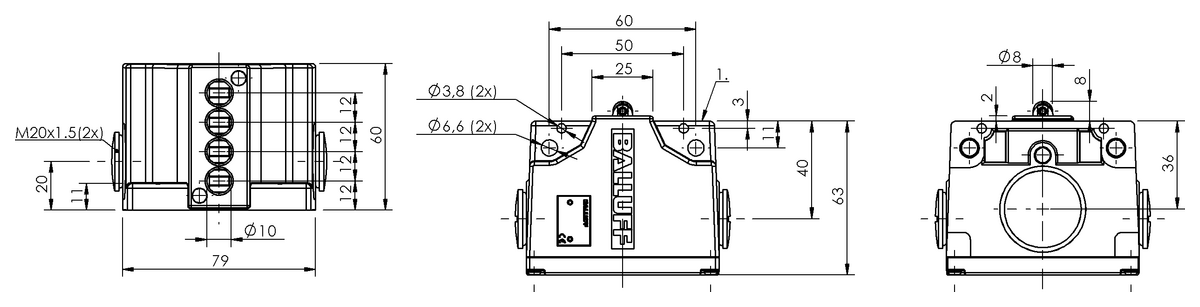 Interrupteurs de position multipistes mécaniques