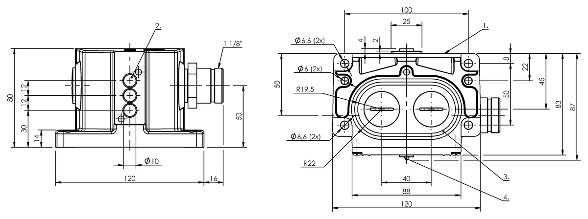 Induktive Reihenpositionsschalter