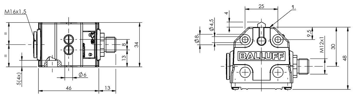 Mechanische Reihenpositionsschalter