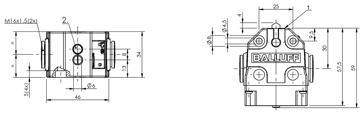 Viacradové vačkové spínače so zmiešaným osadením