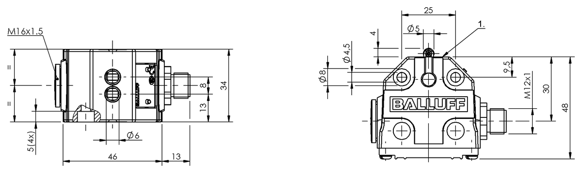 Mechanische Reihenpositionsschalter