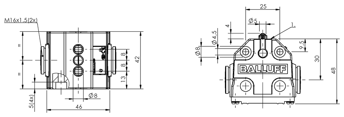 Mehrreihige Nockenschalter mit Mischbestückung