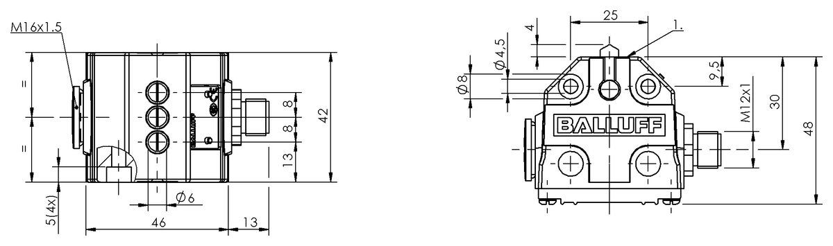 Mechanical multiple position limit switches