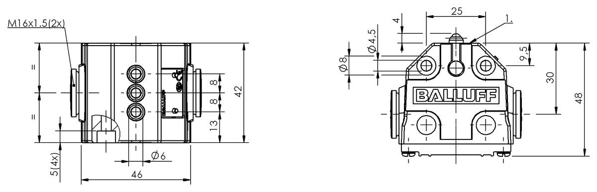 Mechanical multiple position limit switches
