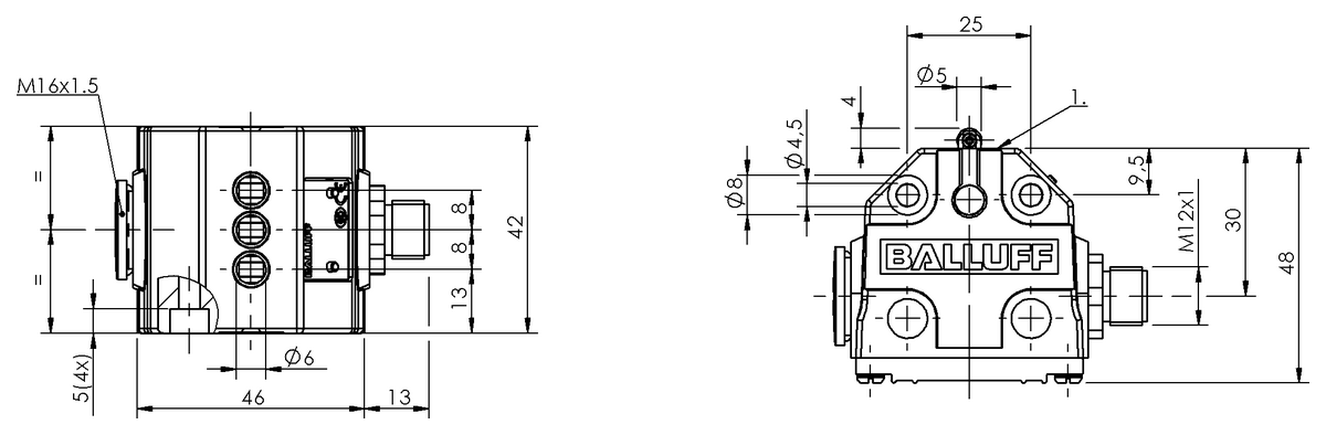 Mechanical multiple position limit switches
