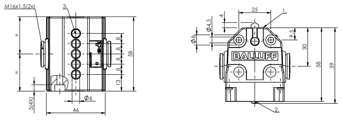 Multiple-position cam switches with mixed connections