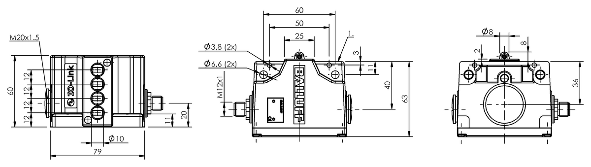 BNS040E (BNS 819-B04-R12-61-12-10-S4R-I) Mechanical multiple