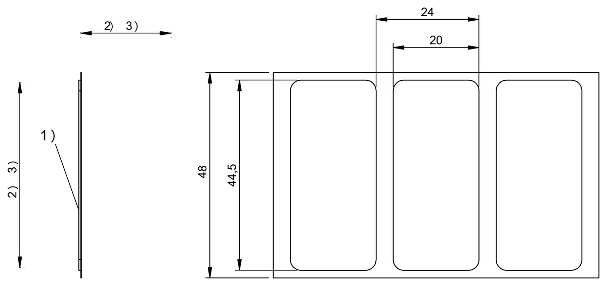 RFID UHF标签 (830...930 MHz)