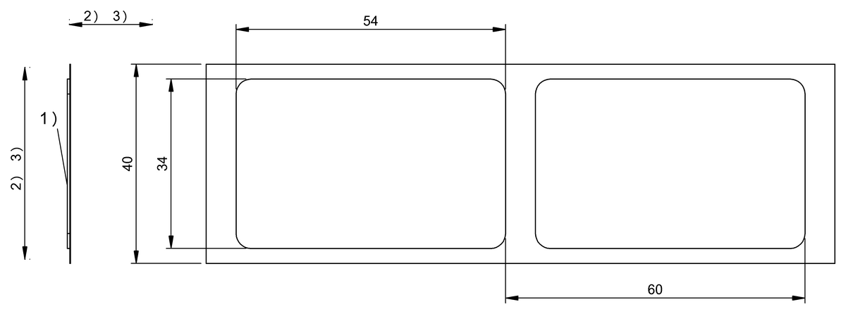 RFID UHF标签 (830...930 MHz)