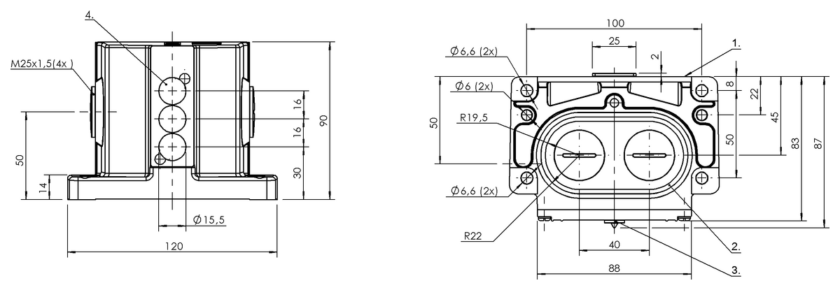 Induktive Reihenpositionsschalter