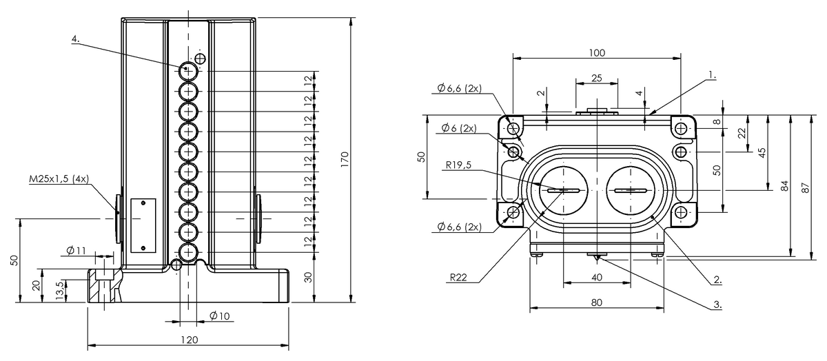 Induktive Reihenpositionsschalter