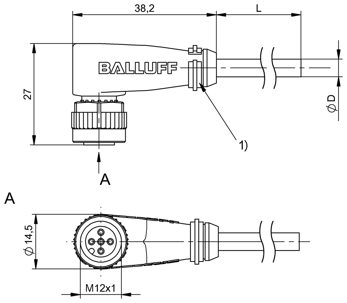 Single-ended cordsets