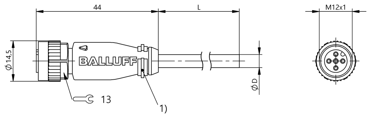 Single-ended cordsets