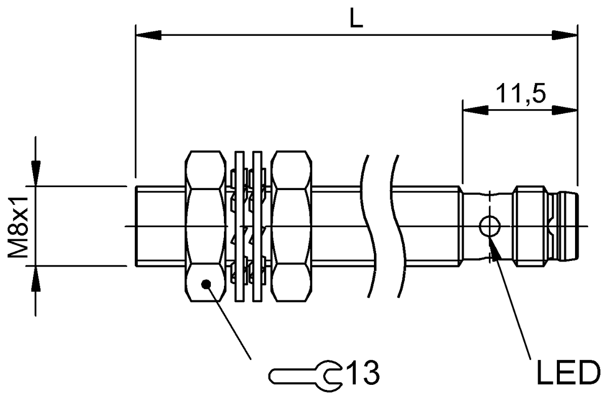 Inductive proximity switches and proximity sensors