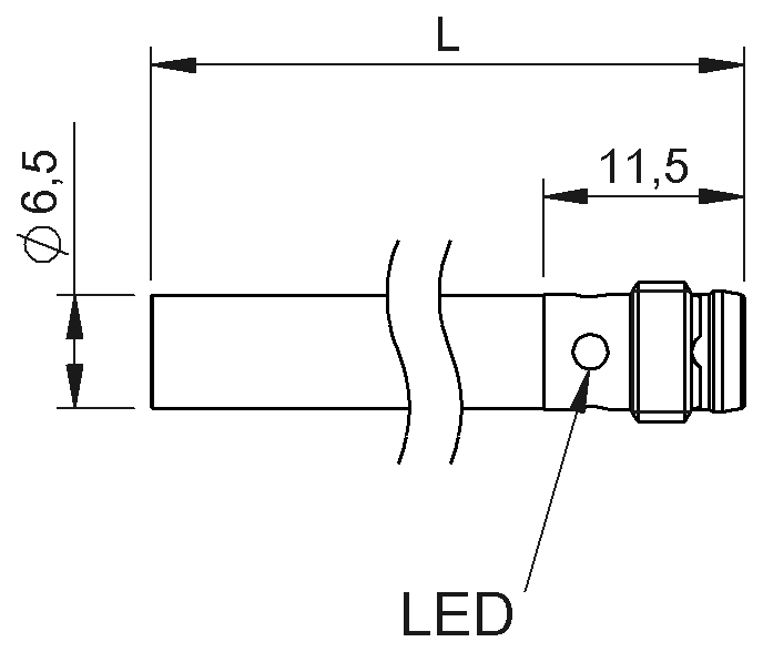 Inductive proximity switches and proximity sensors