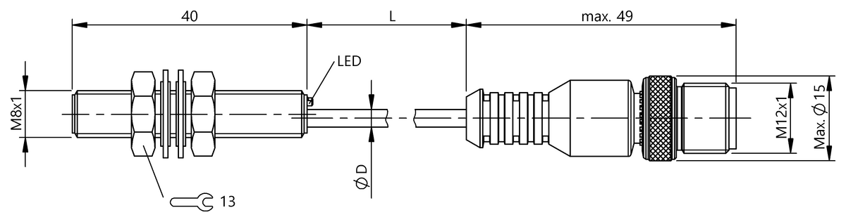 Inductive proximity switches and proximity sensors