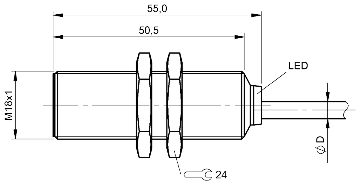 Inductive proximity switches and proximity sensors