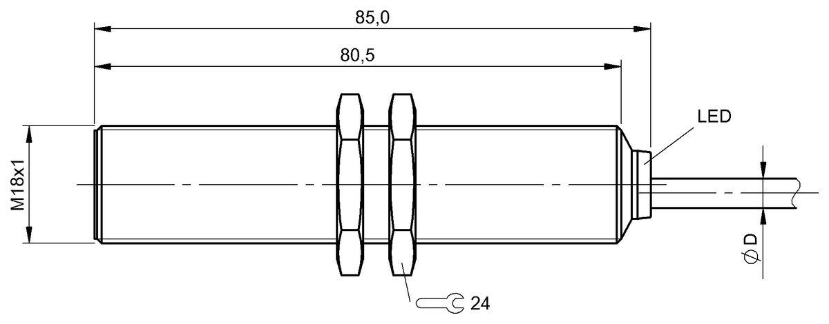 Indukční bezdotykové spínače