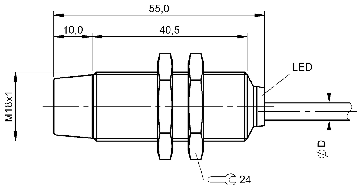 Inductive proximity switches and proximity sensors