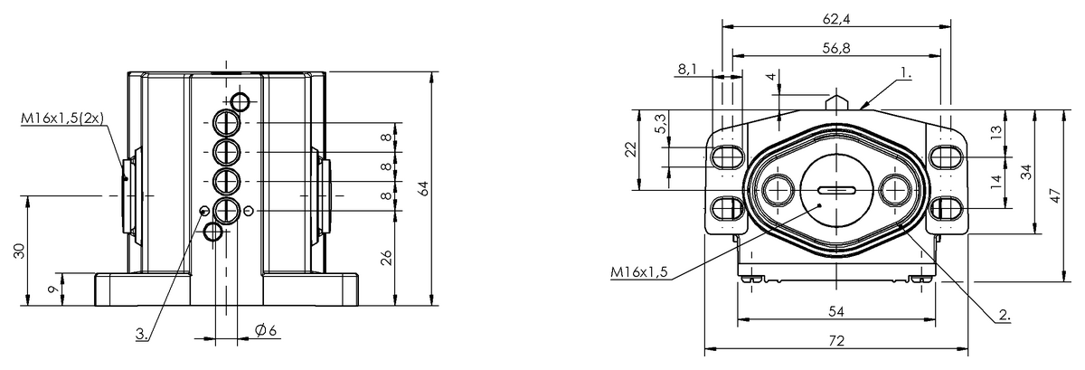 Pozitif açılmalı mekanik çok konumlu limit sviçleri