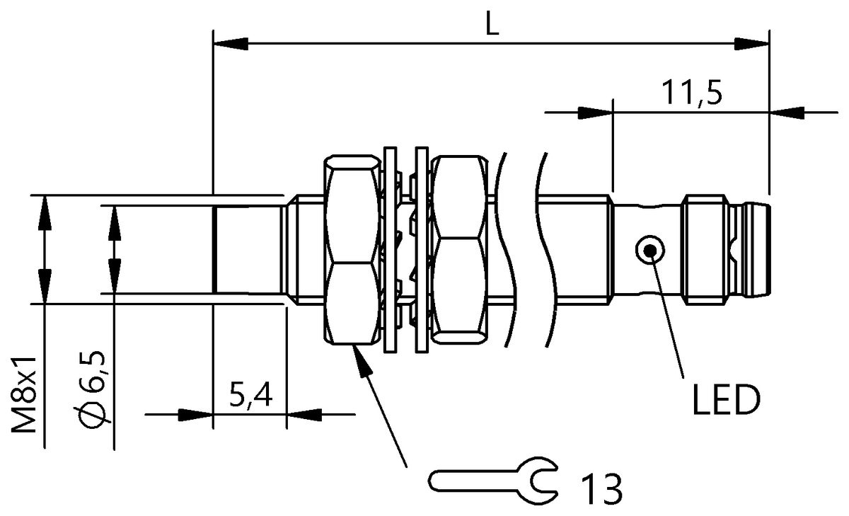 Inductive proximity switches and proximity sensors