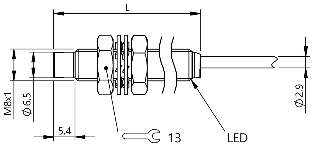 Inductive proximity switches and proximity sensors