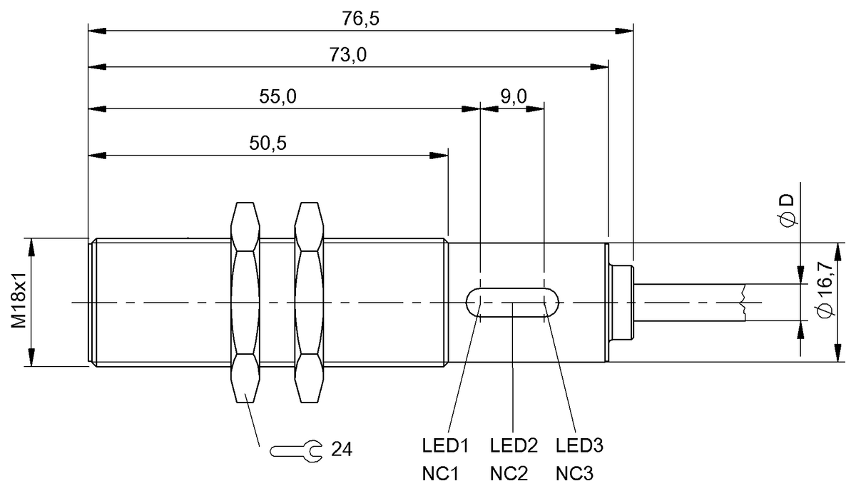 Indukcyjne czujniki odległości