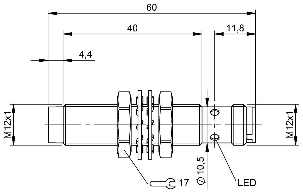 Inductive proximity switches and proximity sensors