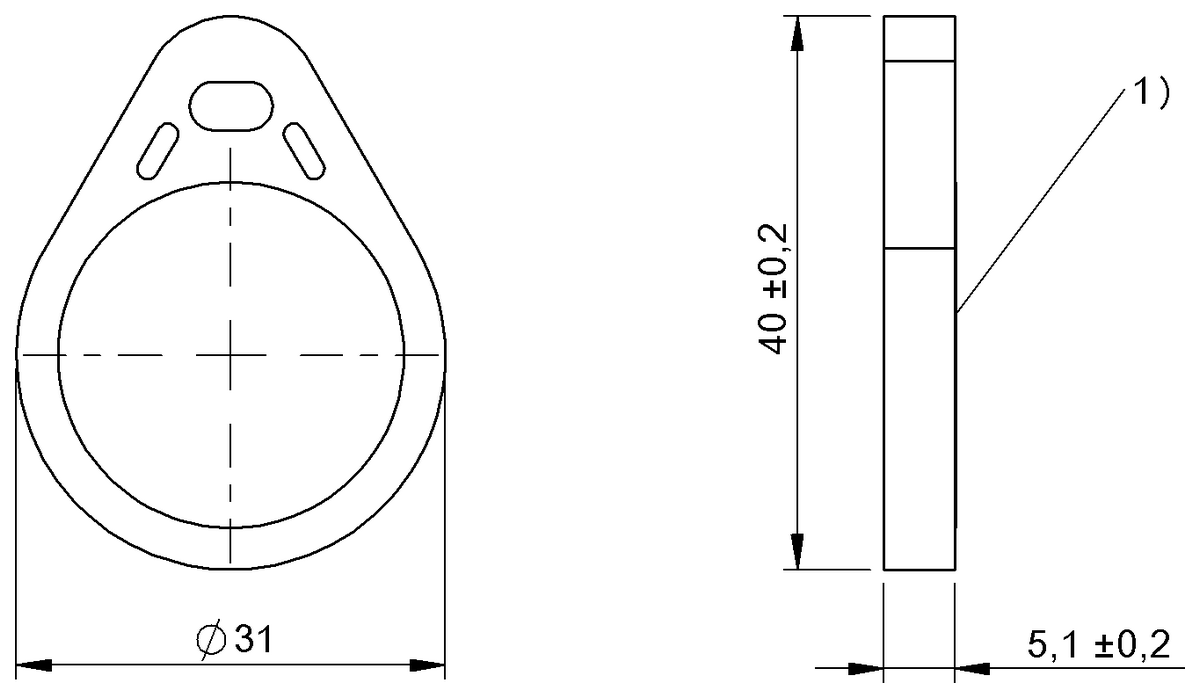 HF data carriers (13.56 MHz)
