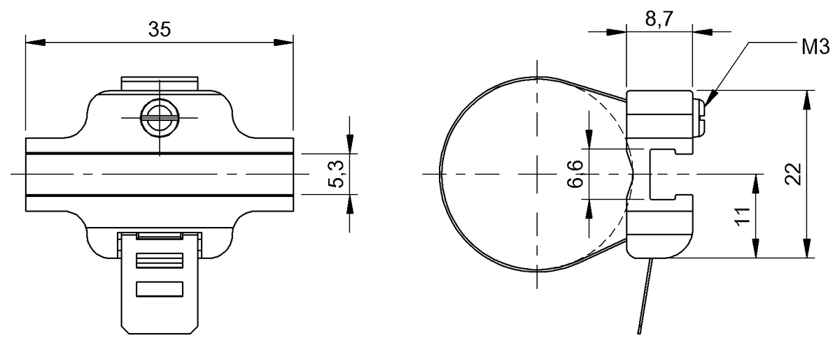 Mounting brackets for magnetic sensors