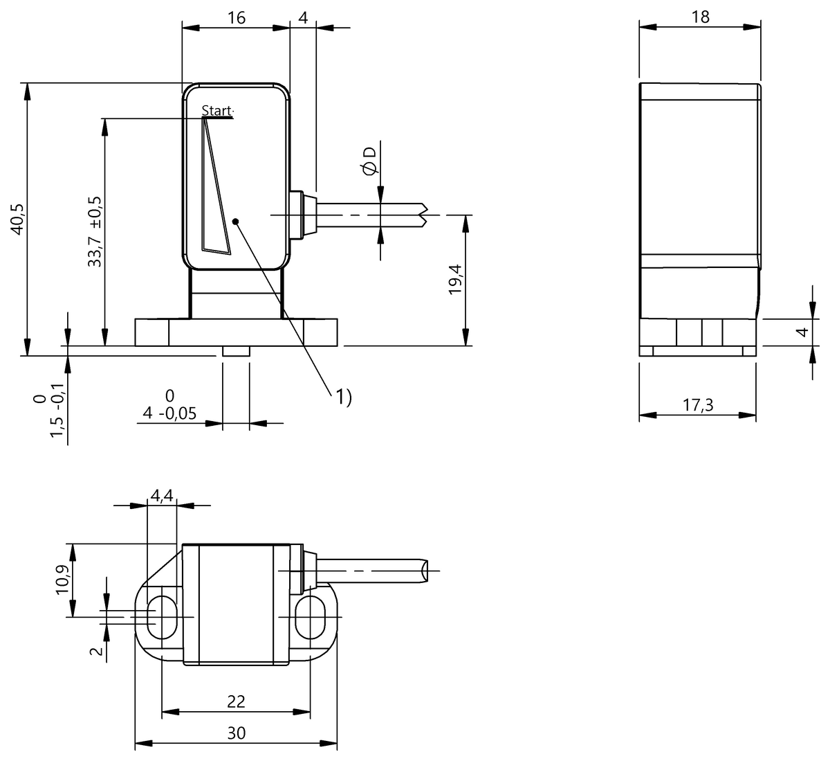 Inductive position sensors