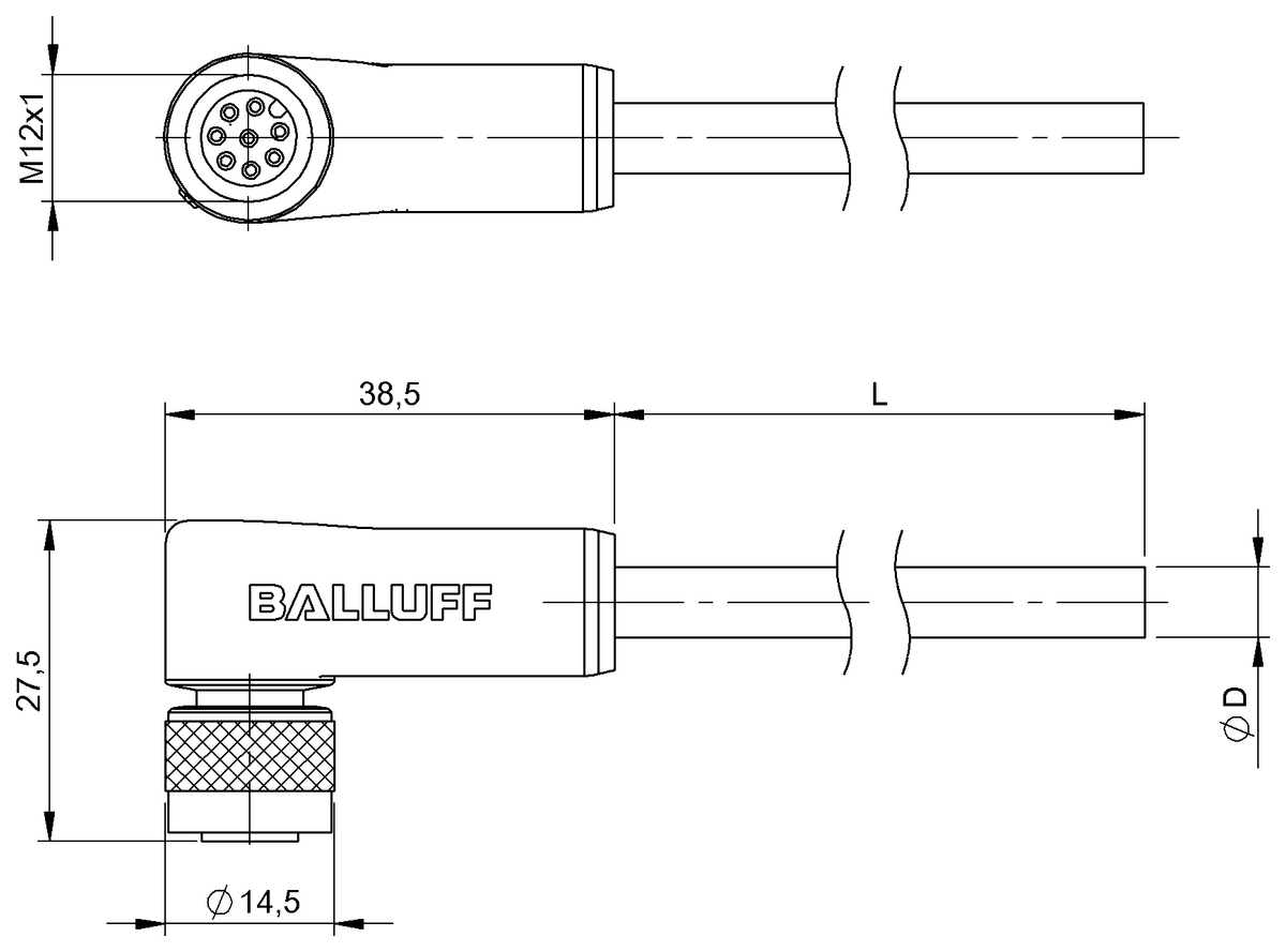 Single-ended cordsets