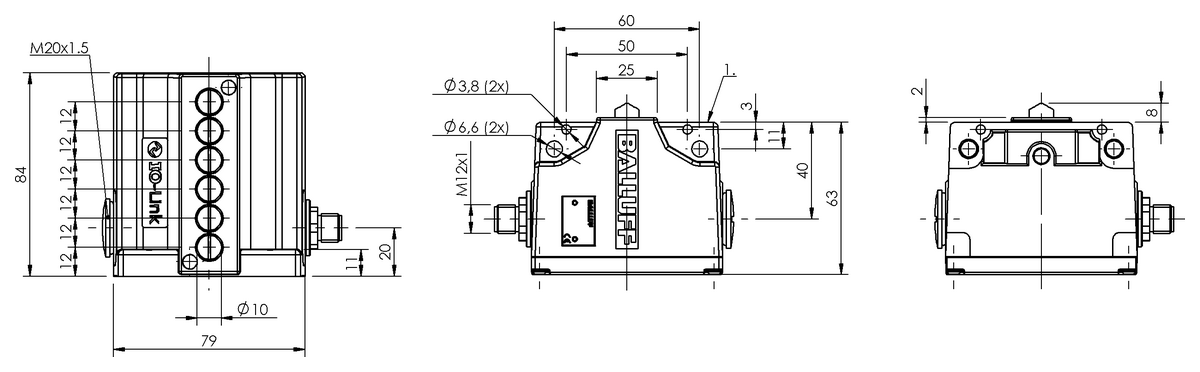 Interruttori di posizione multipli meccanici