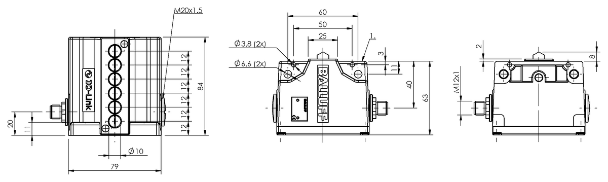 Mechanical multiple position limit switches