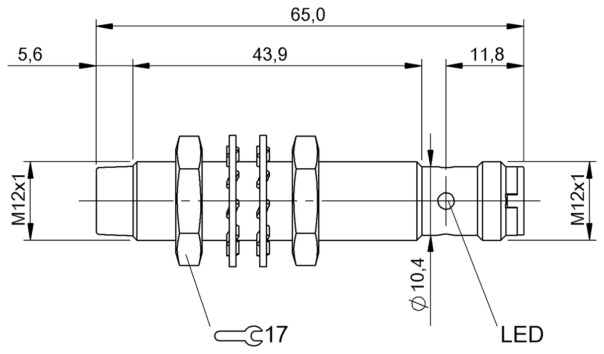 Inductive proximity switches and proximity sensors