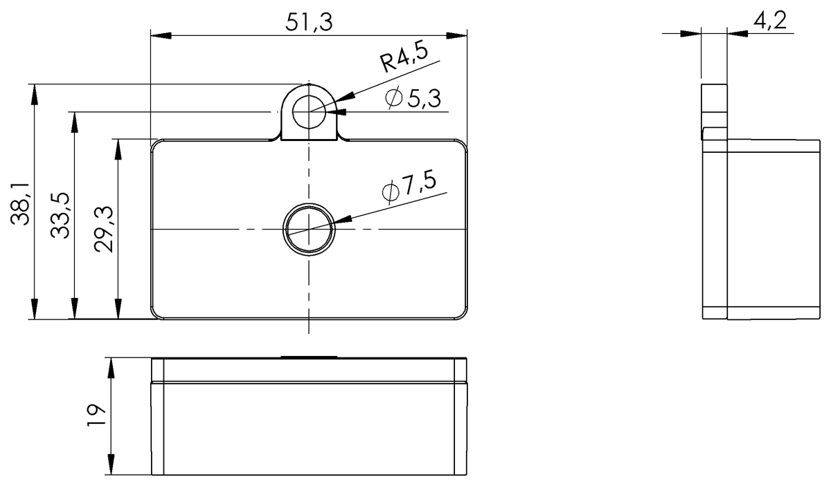 Tag RFID UHF (860...930 MHz)
