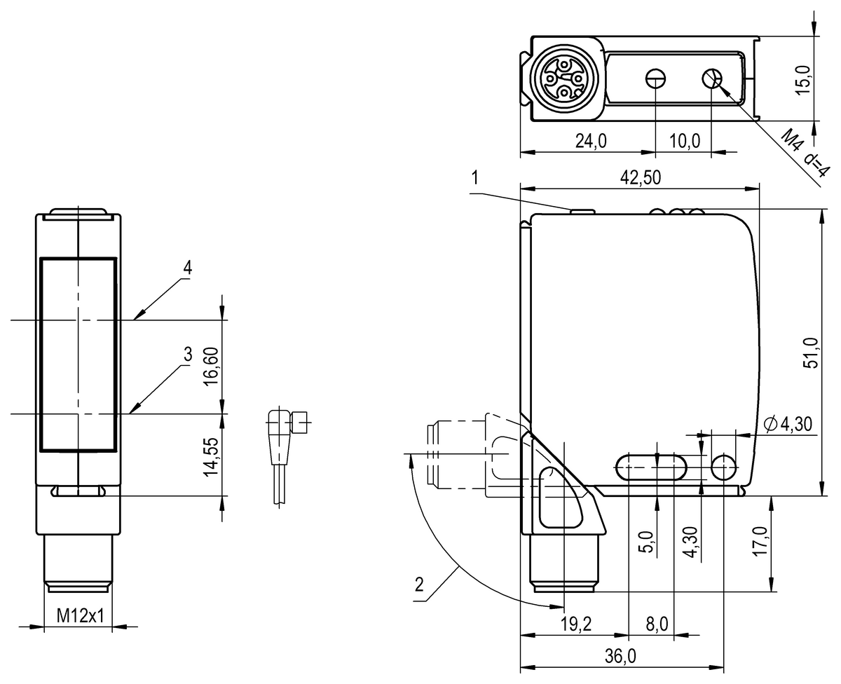 Diffuse sensors