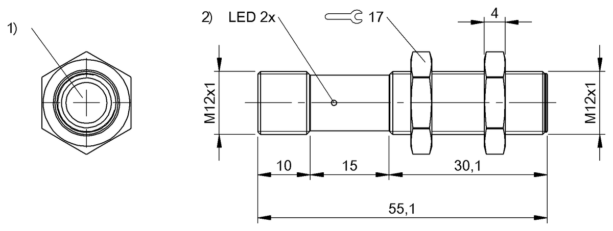 Dijital ve analog çıkışlı ultrasonik sensörler