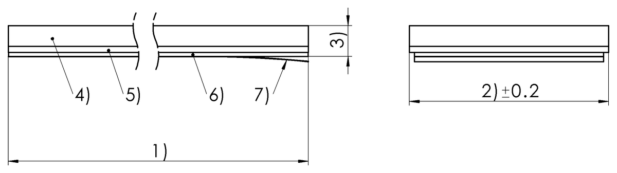 Incremental and absolute coded magnetic tapes