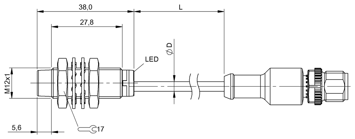 Inductive proximity switches and proximity sensors
