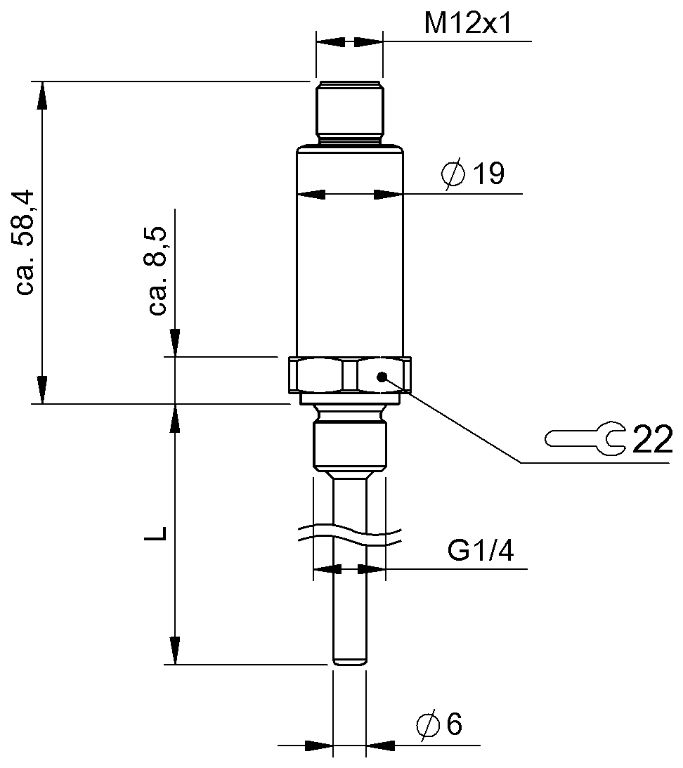 Contact temperature sensors