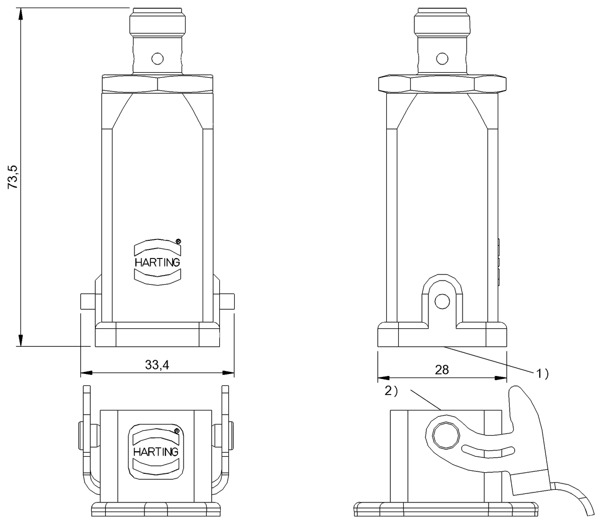 Lettore RFID HF (13,56 MHz)