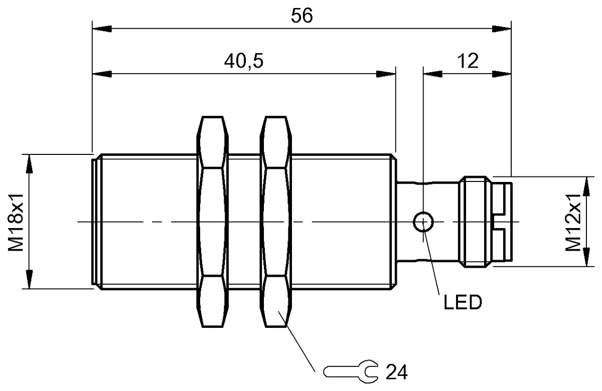 Sensori induttivi completamente in metallo