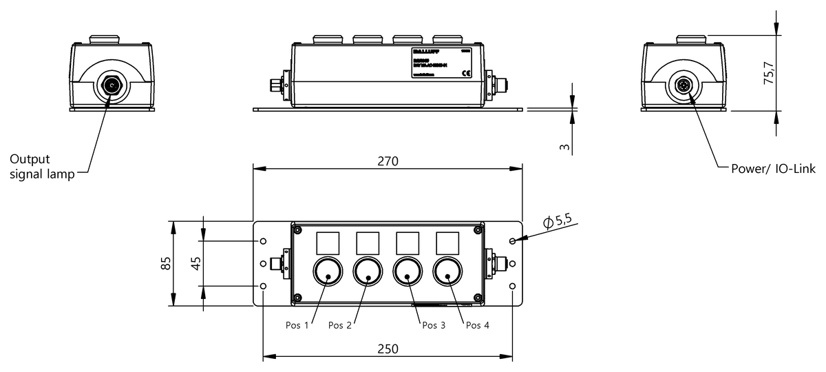 IO-Link Bedienpult