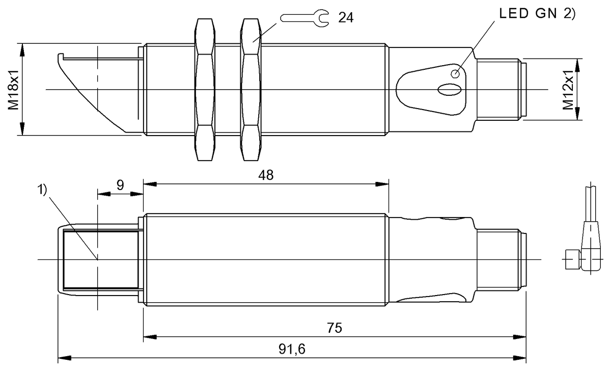 Through-beam sensors