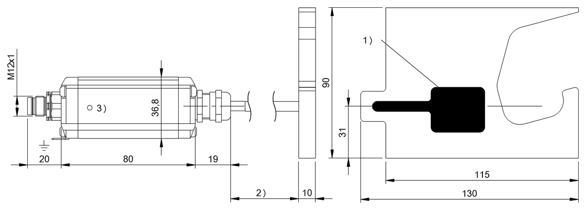 HF read/write heads and antennas (13.56 MHz)