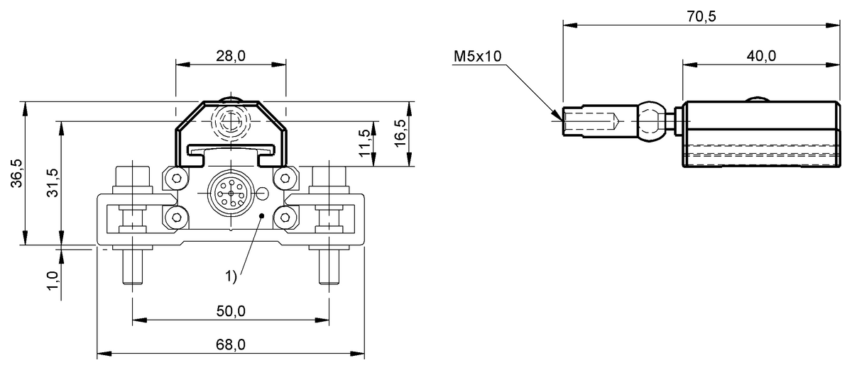 Positionsgeber für Profilbauform