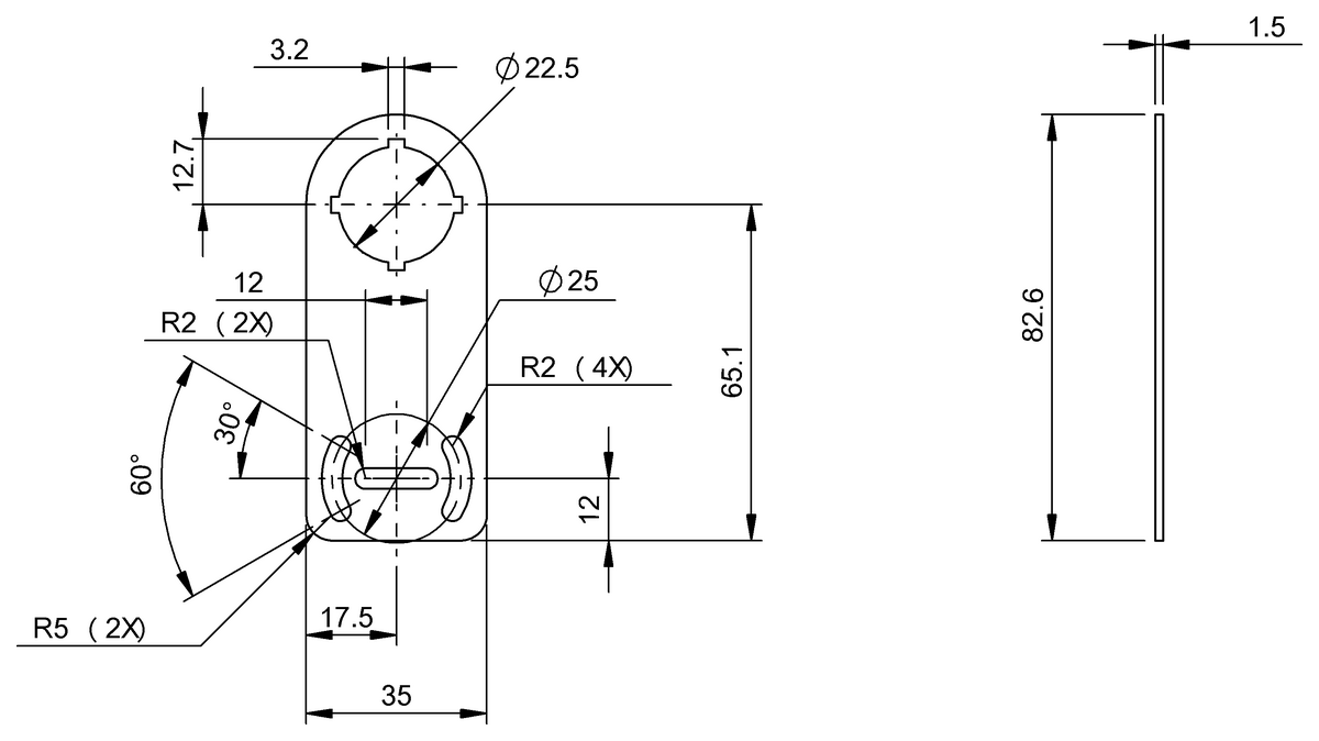 Brackets for Human Machine Interfaces